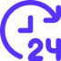 24/7 Support Icon